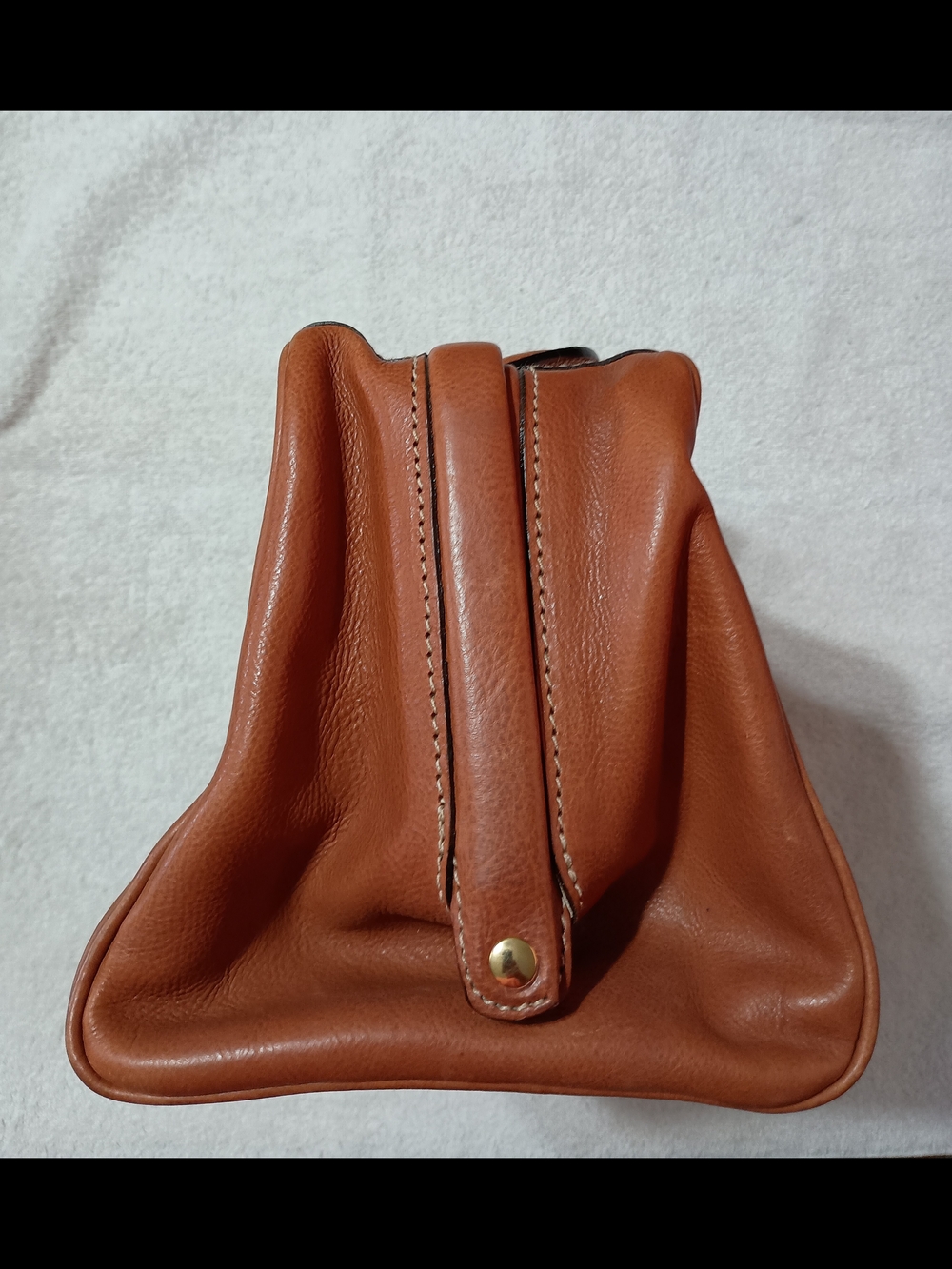 Vintage Never Used Pollini Leather Doctor's Bag With Lock & Key - Picture 5 of 10